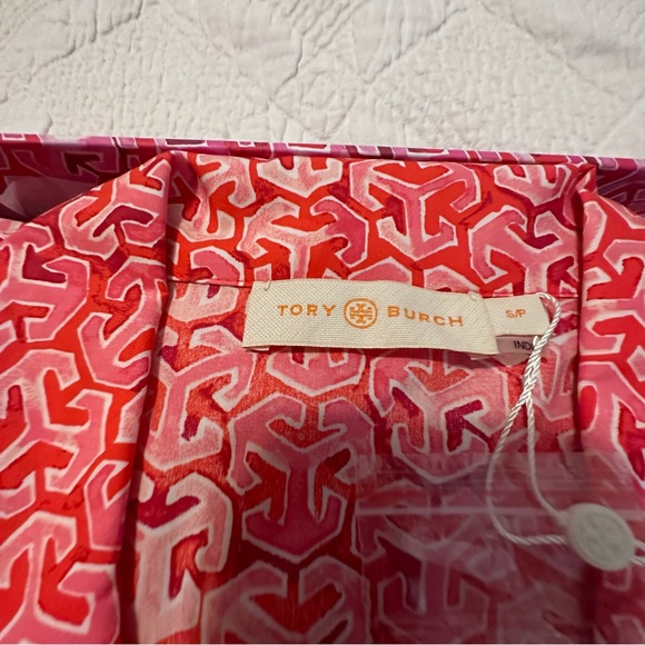 Tory Burch Long Sleeve Pajamas with Gift Box - Picture 6 of 11